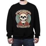 Honorary club of Dead Characters - Crew Neck Sweatshirt Crew Neck Sweatshirt RIPT Apparel Small / Black