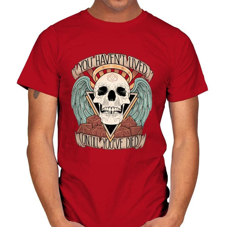 Honorary club of Dead Characters - Mens T-Shirts RIPT Apparel Small / Red