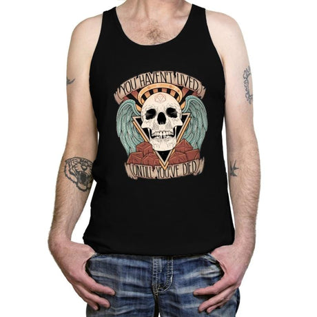 Honorary club of Dead Characters - Tanktop Tanktop RIPT Apparel X-Small / Black