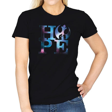 HOPE Exclusive - Womens T-Shirts RIPT Apparel Small / Black