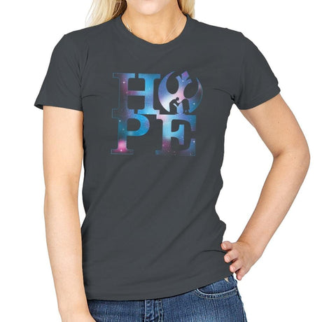 HOPE Exclusive - Womens T-Shirts RIPT Apparel Small / Charcoal