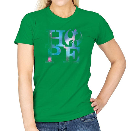 HOPE Exclusive - Womens T-Shirts RIPT Apparel Small / Irish Green