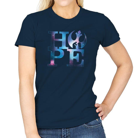 HOPE Exclusive - Womens T-Shirts RIPT Apparel Small / Navy