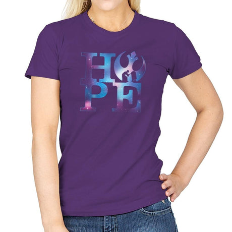 HOPE Exclusive - Womens T-Shirts RIPT Apparel Small / Purple