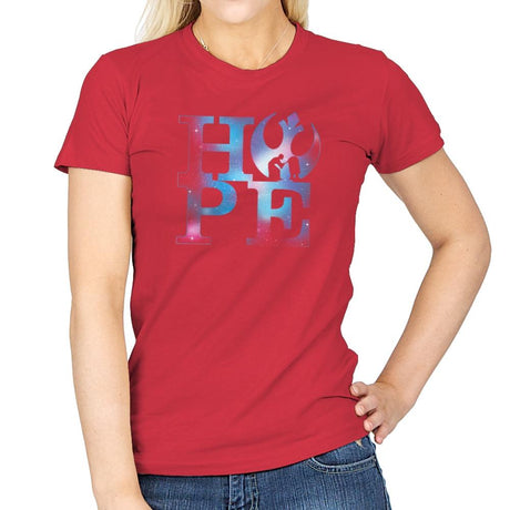 HOPE Exclusive - Womens T-Shirts RIPT Apparel Small / Red