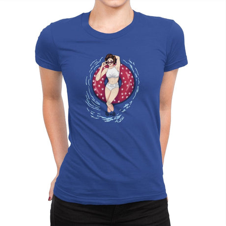 Hope Floats - Womens Premium T-Shirts RIPT Apparel Small / Royal