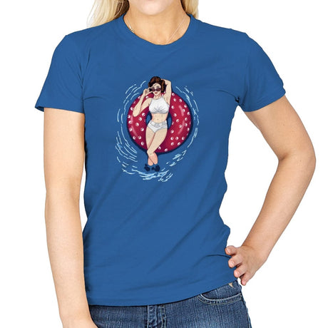 Hope Floats - Womens T-Shirts RIPT Apparel Small / Royal