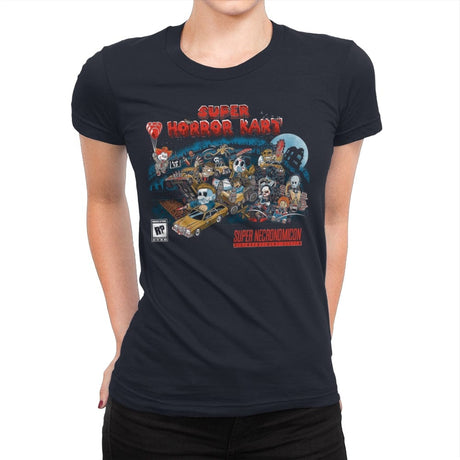 Horrific Kart - Best Seller - Womens Premium T-Shirts RIPT Apparel Small / Midnight Navy