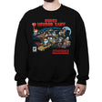 Horrific Kart - Crew Neck Sweatshirt Crew Neck Sweatshirt RIPT Apparel Small / Black