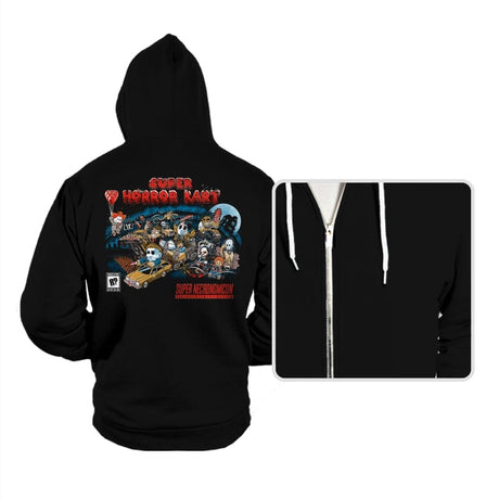 Horrific Kart - Hoodies Hoodies RIPT Apparel Small / Black