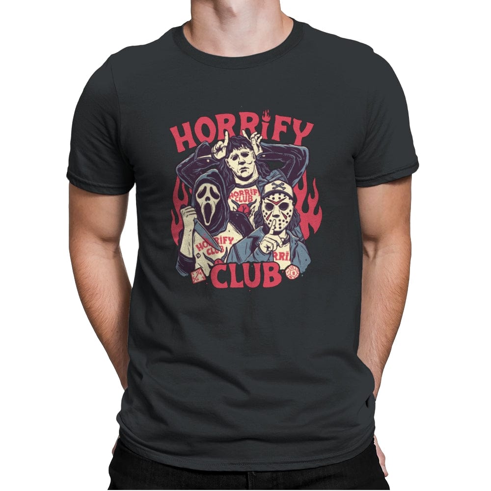 Horrify Club - Mens Premium T-Shirts RIPT Apparel Small / Heavy Metal