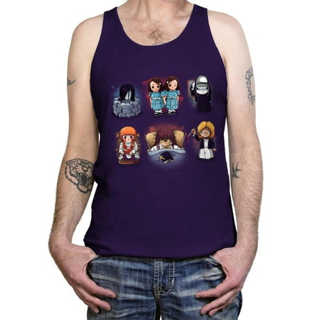 Horror Girls - Tanktop Tanktop RIPT Apparel X-Small / Team Purple