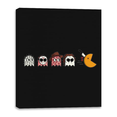 Horror-Man - Canvas Wraps Canvas Wraps RIPT Apparel 16x20 / Black