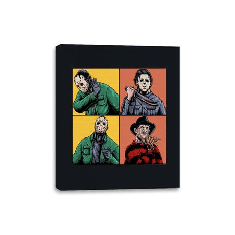 Horror Meme - Canvas Wraps Canvas Wraps RIPT Apparel 8x10 / Black