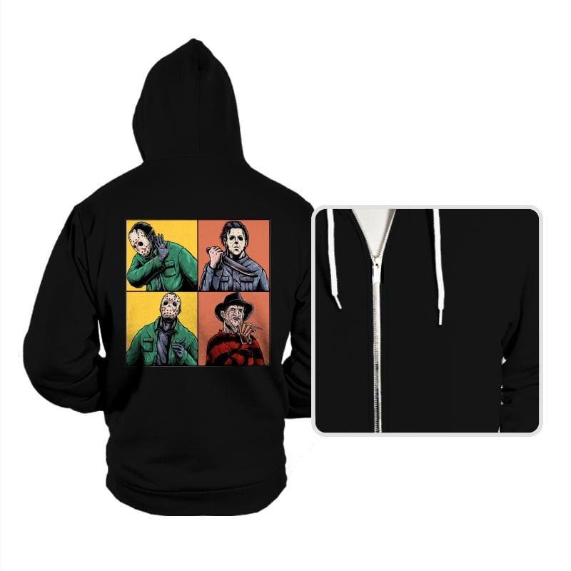 Horror Meme - Hoodies Hoodies RIPT Apparel Small / Black