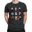 Horror Panda - Mens Premium T-Shirts RIPT Apparel Small / Heavy Metal