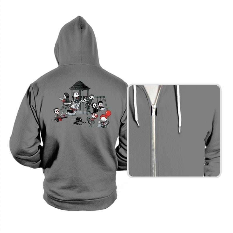 Horror Park - Hoodies Hoodies RIPT Apparel Small / Athletic Heather