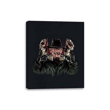 Horror Recall - Canvas Wraps Canvas Wraps RIPT Apparel 8x10 / Black