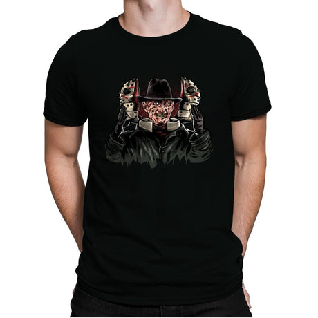 Horror Recall - Mens Premium T-Shirts RIPT Apparel Small / Black