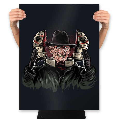 Horror Recall - Prints Posters RIPT Apparel 18x24 / Black