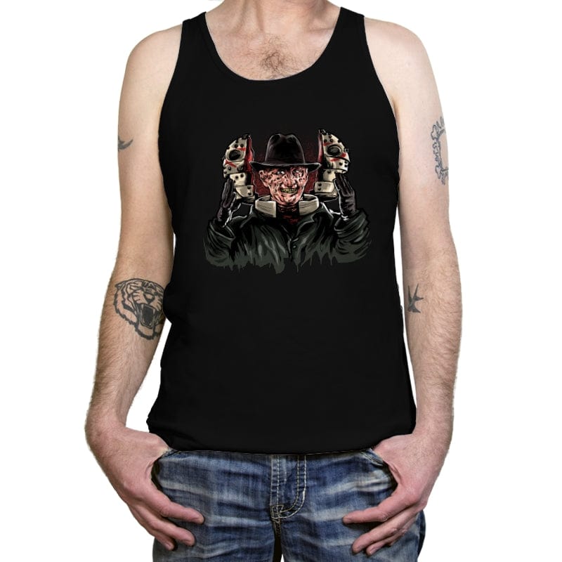 Horror Recall - Tanktop Tanktop RIPT Apparel X-Small / Black