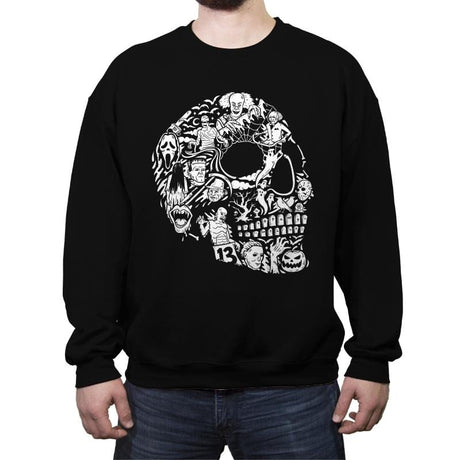 Horroween - Crew Neck Sweatshirt Crew Neck Sweatshirt RIPT Apparel Small / Black