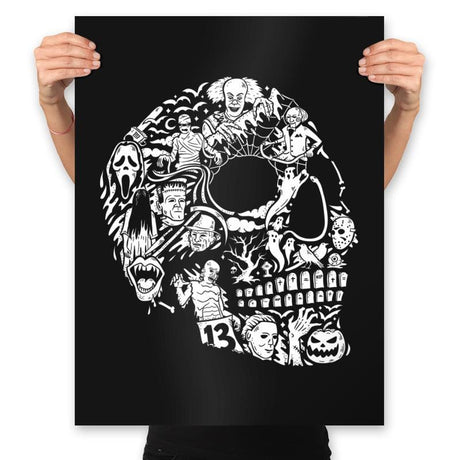 Horroween - Prints Posters RIPT Apparel 18x24 / Black