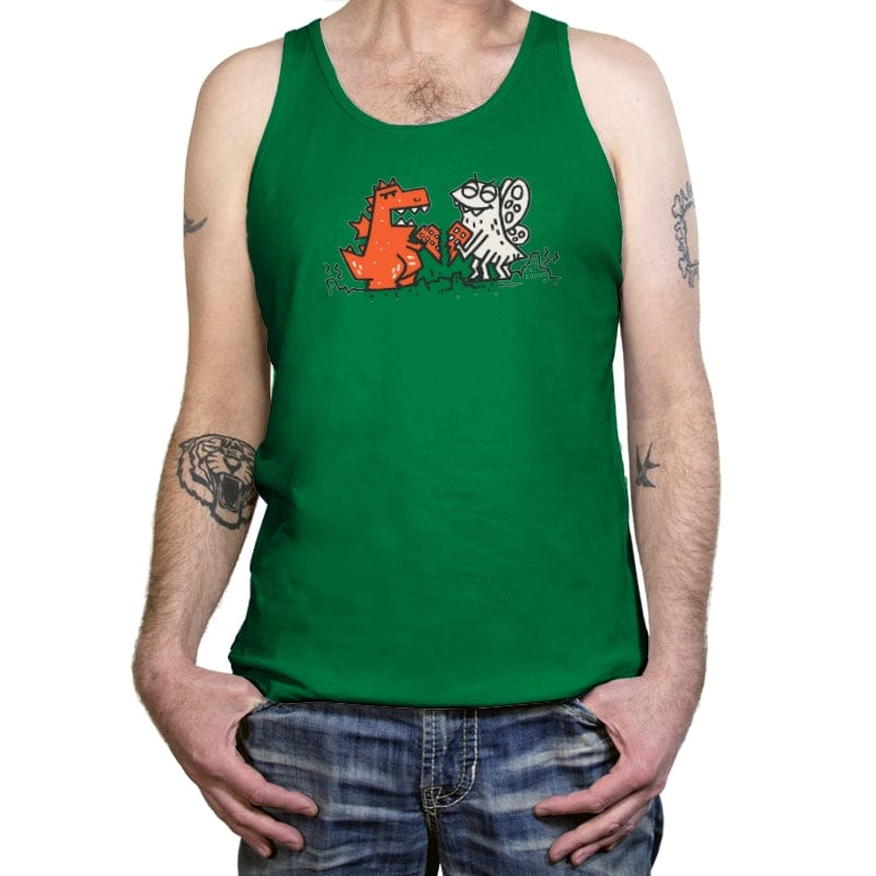 Hostilla - Love Chaos - Tanktop Tanktop RIPT Apparel X-Small / Kelly