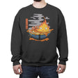 Hot Ramen - Crew Neck Sweatshirt Crew Neck Sweatshirt RIPT Apparel Small / Charcoal