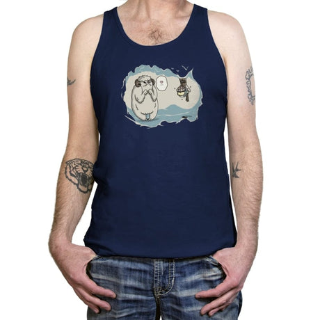 Hoth in Here - Tanktop Tanktop RIPT Apparel X-Small / Navy