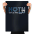 Hoth Since 1980 - Prints Posters RIPT Apparel 18x24 / Black