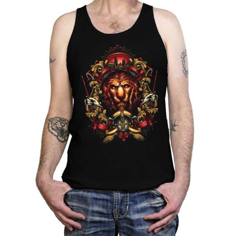 House of the Brave - Tanktop Tanktop RIPT Apparel X-Small / Black