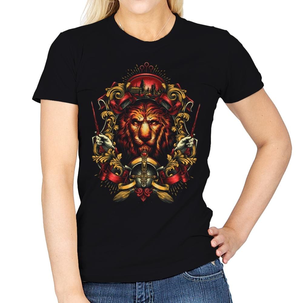 House of the Brave - Womens T-Shirts RIPT Apparel Small / Black