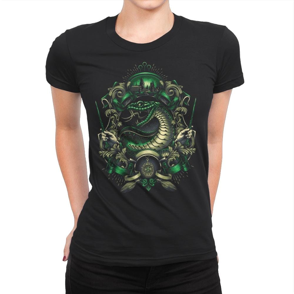 House of the Cunning - Womens Premium T-Shirts RIPT Apparel Small / Black