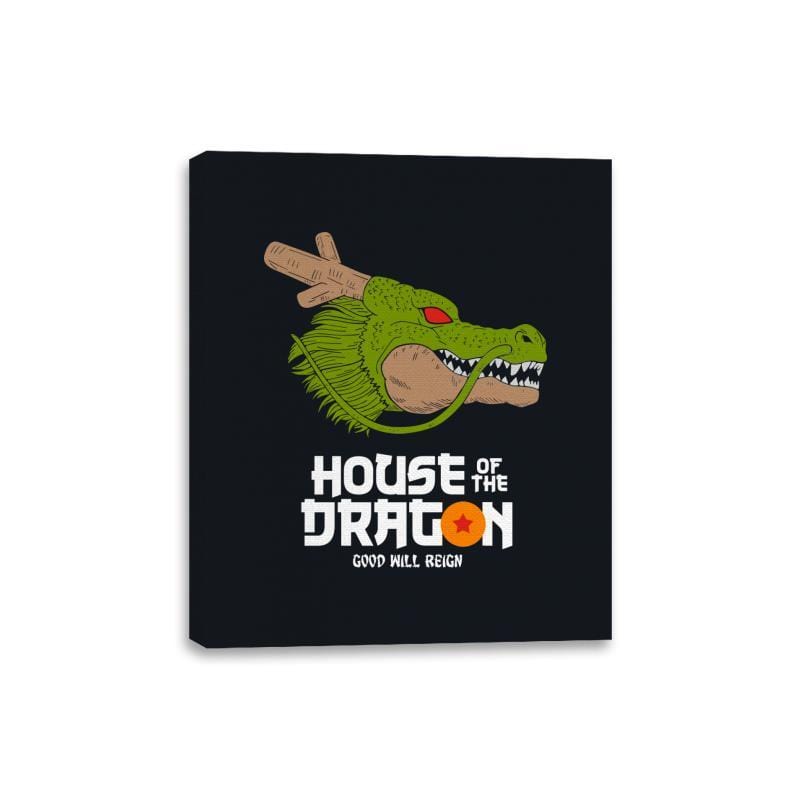 House of the dragon - Canvas Wraps Canvas Wraps RIPT Apparel 8x10 / Black