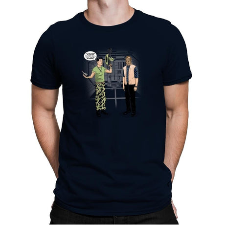 How You Get Aliens Exclusive - Mens Premium T-Shirts RIPT Apparel Small / Midnight Navy