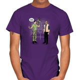 How You Get Aliens Exclusive - Mens T-Shirts RIPT Apparel Small / Purple