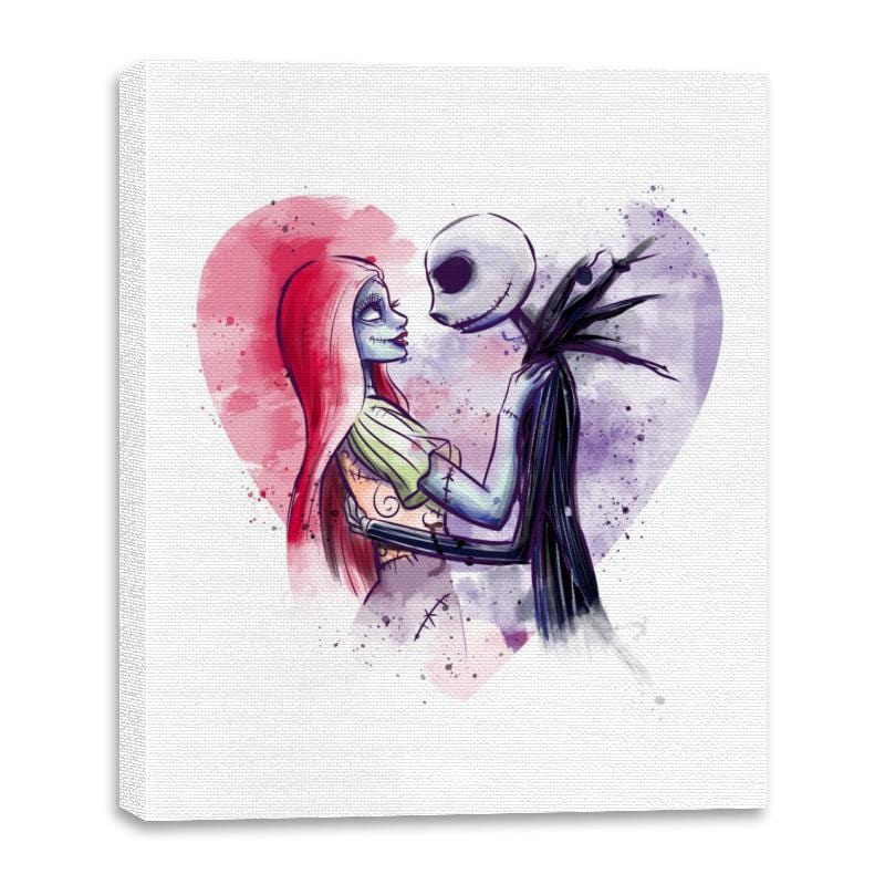 Hug in the Dark - Canvas Wraps Canvas Wraps RIPT Apparel 16x20 / White