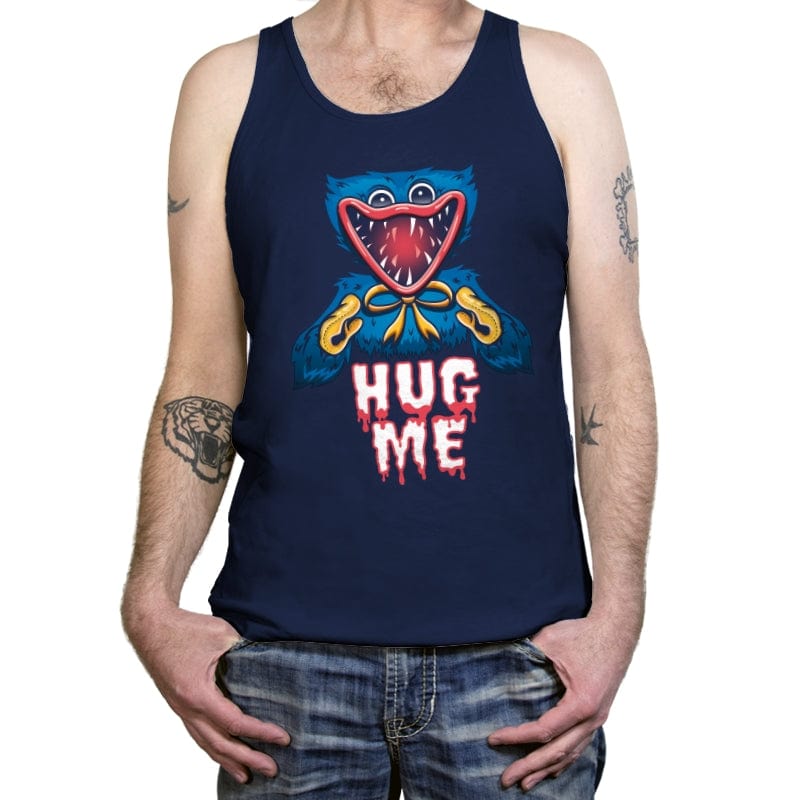 Hug Me - Tanktop Tanktop RIPT Apparel X-Small / Navy