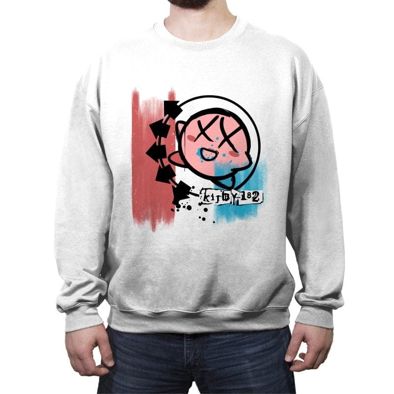 Hungry 182 - Crew Neck Sweatshirt Crew Neck Sweatshirt RIPT Apparel Small / White