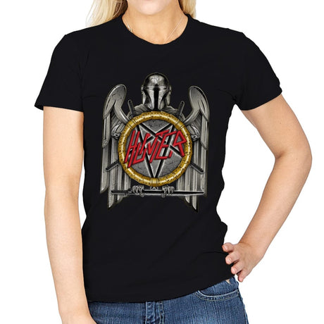 Hunter of Death - Womens T-Shirts RIPT Apparel Small / Black