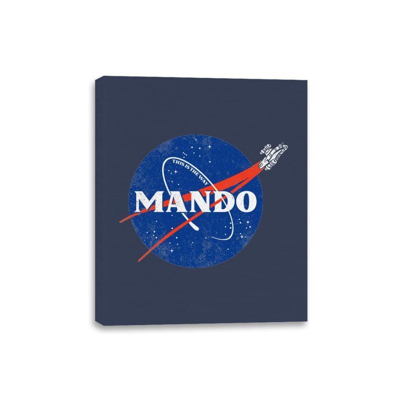 Hunter Space Program - Best Seller - Canvas Wraps Canvas Wraps RIPT Apparel 8x10 / Navy