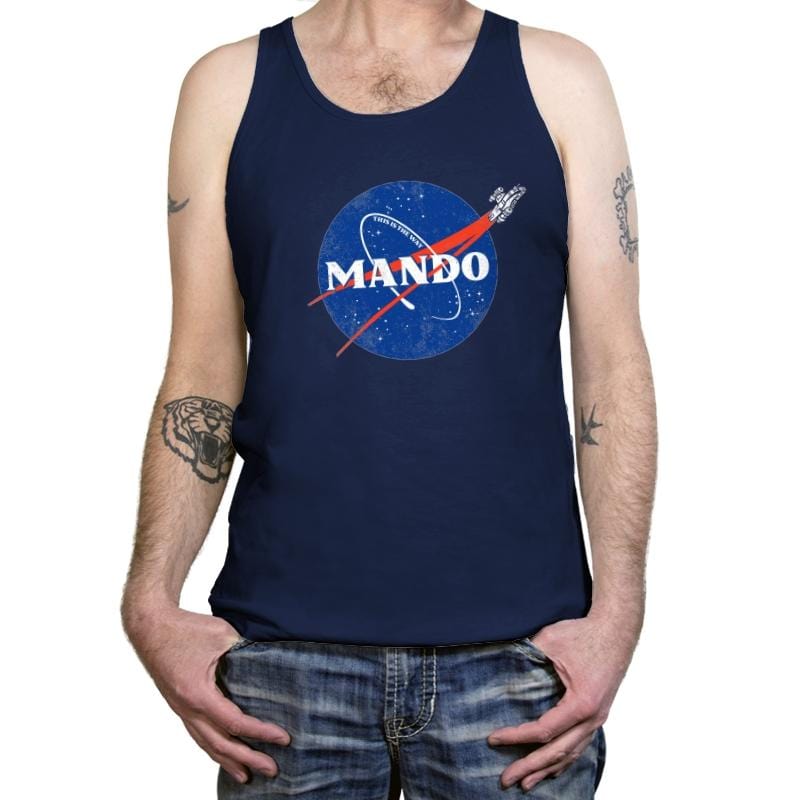 Hunter Space Program - Best Seller - Tanktop Tanktop RIPT Apparel X-Small / Navy