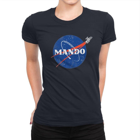 Hunter Space Program - Best Seller - Womens Premium T-Shirts RIPT Apparel Small / Midnight Navy