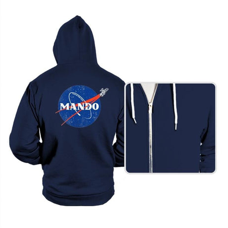 Hunter Space Program - Hoodies Hoodies RIPT Apparel Small / Navy