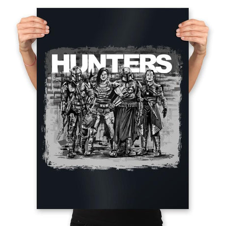 Huntones - Prints Posters RIPT Apparel 18x24 / Black