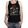 HWA Straight Outta Malevelon - Tanktop Tanktop RIPT Apparel X-Small / Black