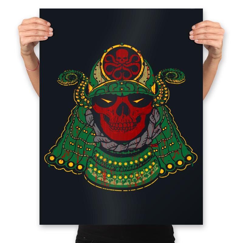 Hydra Shogun - Prints Posters RIPT Apparel 18x24 / Black