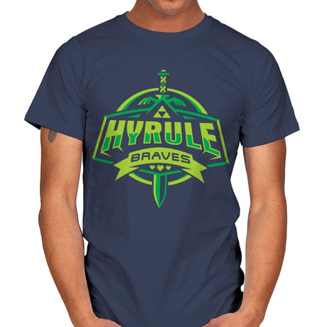 Hyrule Braves - Mens T-Shirts RIPT Apparel Small / Navy