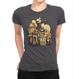 Hyrule Coffee Shop - Womens Premium T-Shirts RIPT Apparel Small / Heavy Metal